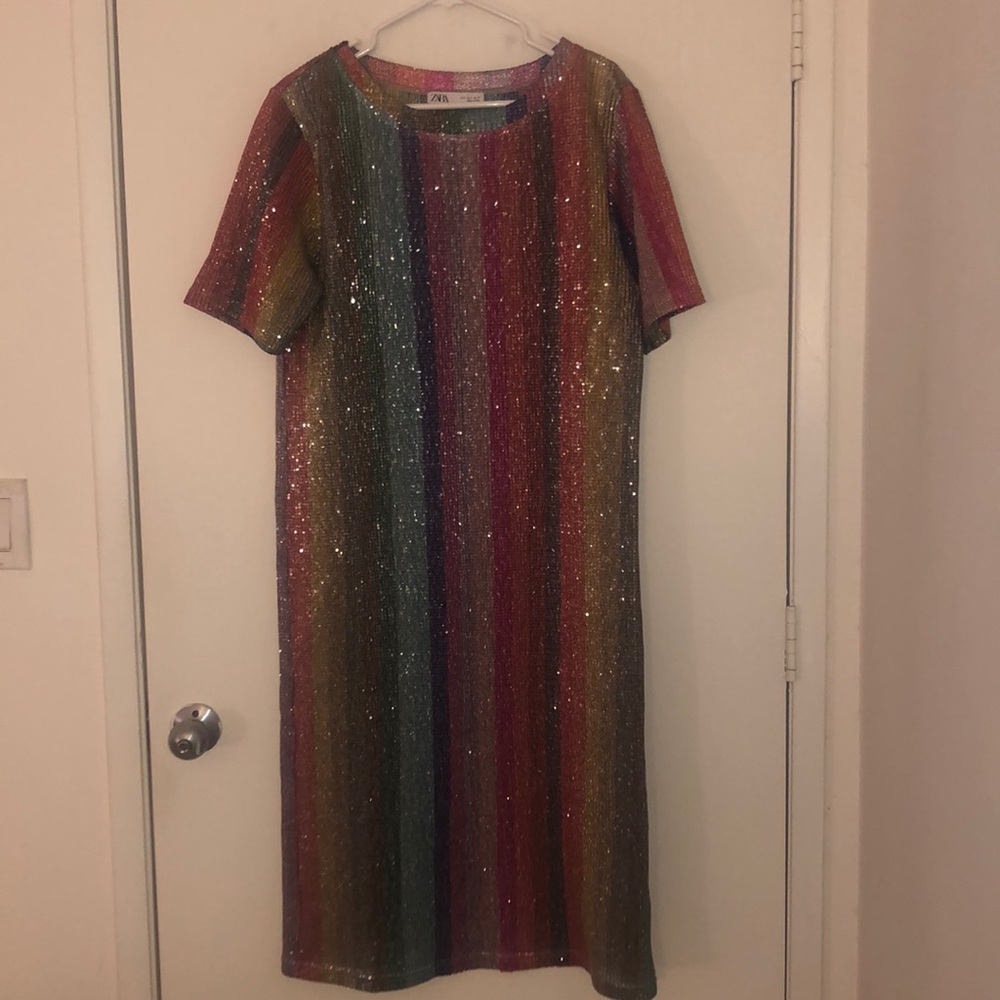 Midi Sequin Dress